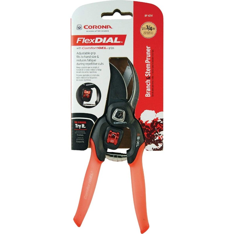 Corona Clipper BP 4214D Flex Dial Bypass Pruner With Comfort