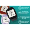 Natural Elephant Exfoliante Hammam guante, cara y cuerpo exfoliante Mitt,