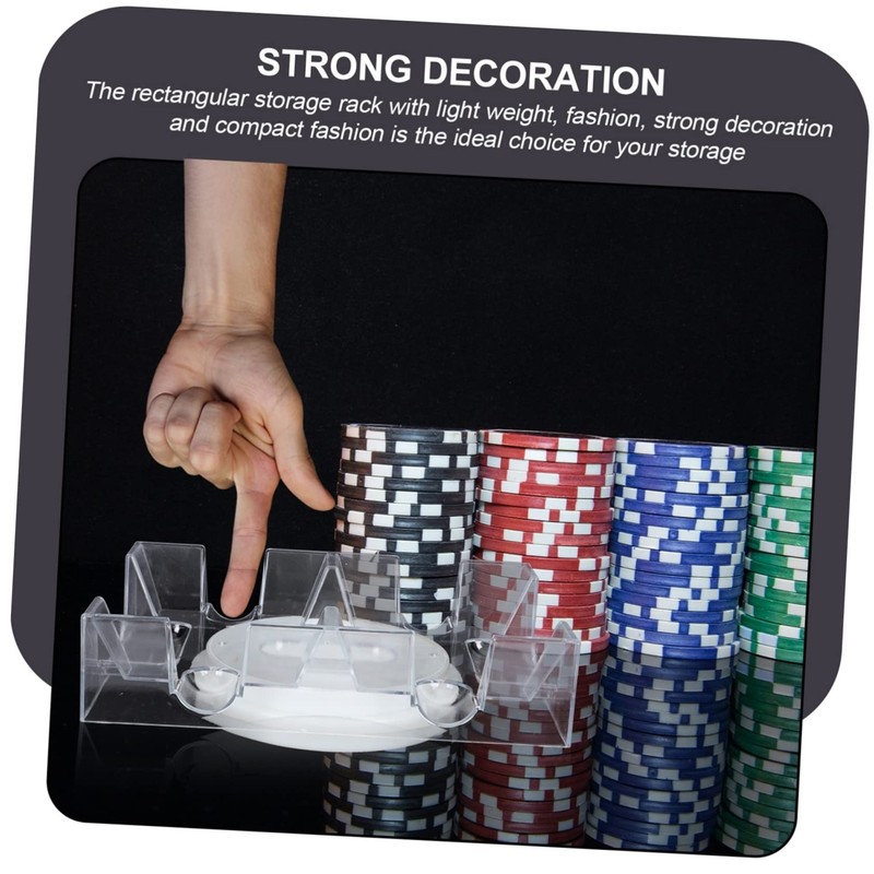 Totority Poker Card Holder Game Card Box Card Holder Poker