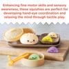 MindWare Foodie Fidgets Squishy Bao Bun and Dumplings Fidget Toys