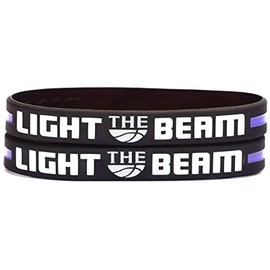 2 of Light The Beam Wristbands Sacramento Fan Bracelets