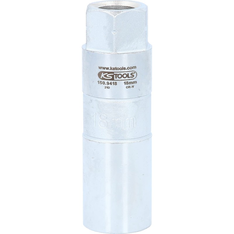 KS Tools 150.9418 Shock absorber external hexagonal counter holder socket