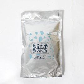 Mystic Moments Rock Crystal Bath Salts 500g | Natural Bath Soak for Muscle, Perfect for Skin, Face & Body 100% Natural Vegan GMO Free