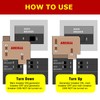 Natupal Generator Interlock Kit Compatible with Horizontal Main Cutler Hammer