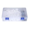240pcs Expansion Anchors Nylon 304 Stainless Steel Screw Expansion Screw