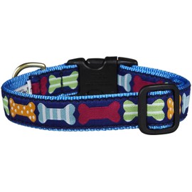 Up Country Big Bones Dog 1 Wide Collar - Medium (12-18)