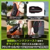 【プロ選手監修】ゴルフ練習器具 ゴルフスイング練習器具 素振り 手首矯正リストバンド ゴルフスイング補正ベルト付き 左右利き兼用 男女兼用 ハンドファースト スイング改善 (ブラック)