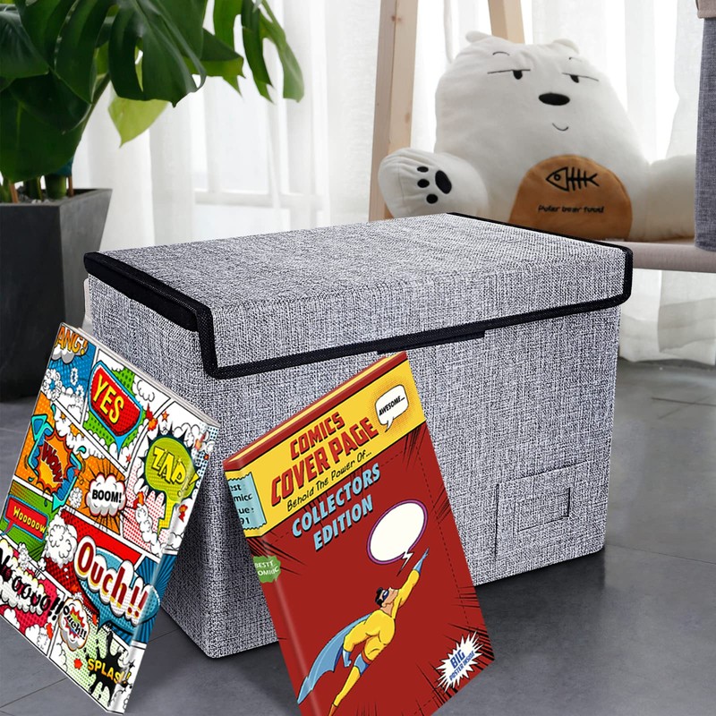 Leffis Comic Book Storage, Box 15.5" X 7.5" X 11.3",