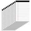 10 Pack of Legal Pad Writing Pads 5" x 8"