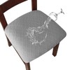 Genina Waterproof Seat Covers for Dining Room Chairs Covers Dining
