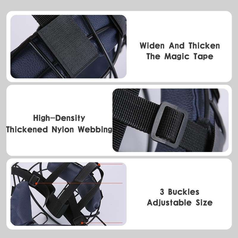 Umpire Softball Mask Straps,Elastic Catchers Mask Harness Replacement