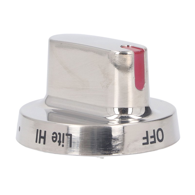 5Pcs Gas Stove Knob Cover Control Dial Knobs Stainless Steel