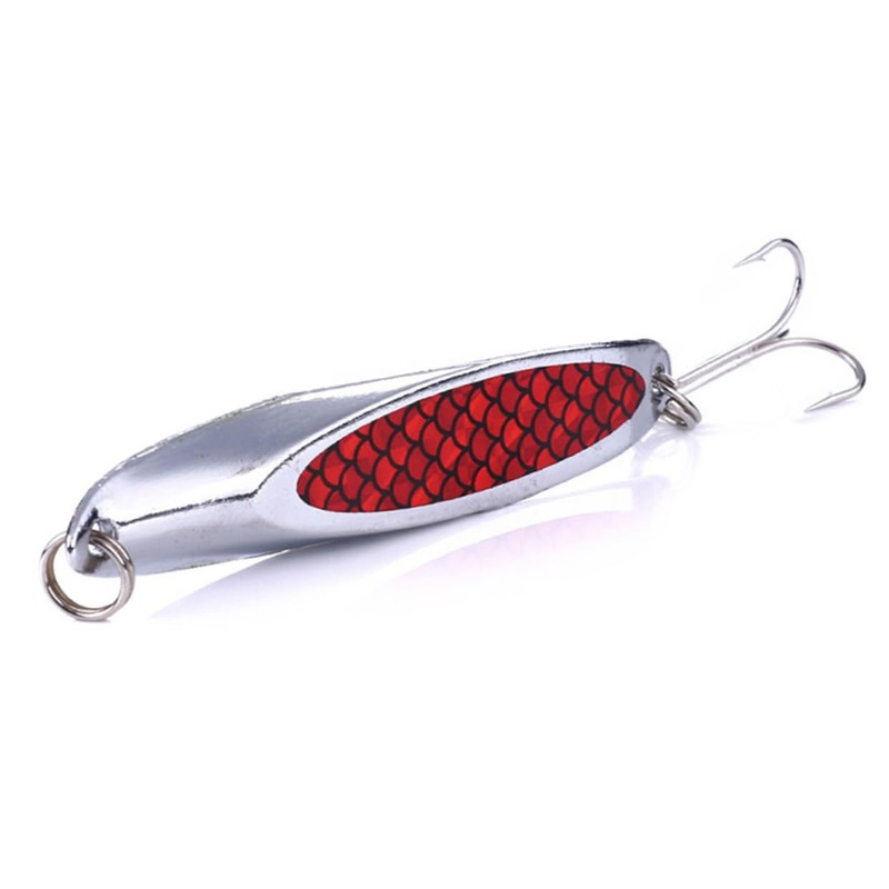 BESPORTBLE 5pcs Sequins Fishing Lures Beveling Hook Baits for Anglers