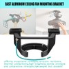 Ceiling Fan Mounting Bracket,1PCS AICWIOO Cast Aluminum Sloped Cathedral Ceiling