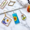 30 Pack Resin Molds, Hollow Frame Pendants, Bezel Earrings, Epoxy