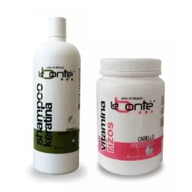 Labonté  Vitamina Rizos 1lt + Shampoo De Keratina  Colágeno 1lt