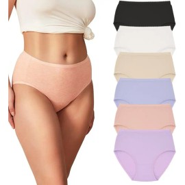 12pz Calzones Mujer Pantaletas Algodon95% Dama Ropa Interior