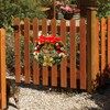 Vinyl Fence Hooks Patio Hooks Brown - 8 Pack 2