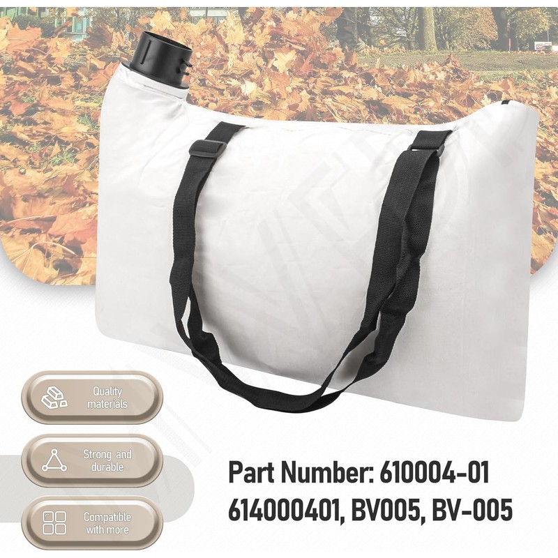 610004-01 Shoulder Bag, Compatible with Black & Decker 614000401 BV005,