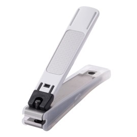 Kai Corporation KE0116 Type001 M ST Nail Clipper, Straight Blade, Made in Japan, White