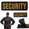 KABAKE 2 Pcs Embroidered Letters Security Patch - Security Badge