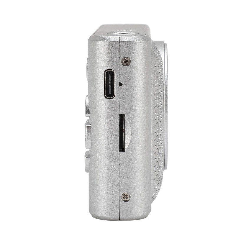 Digital Camera, 4K, Electronic Image Stabilization, Anti-Scratch, 16x Digital Zoom,