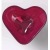 Target 2 Target 6oz Valentine Pink Plastic Figural Heart Dessert