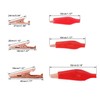 XYRSTOLR 20Pcs Insulated Alligator Clips 45mm/1.8" Small Alligator Clips Electrical