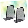 Operitacx Pack of 4 Iron Metal Frame Bookcase Book Folder
