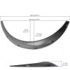 KEEPDSGN Carbon Fiber Fender Flares Durable Wheel Arches For Datsun
