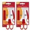 Faber-Castell School Scissors Blue or Red