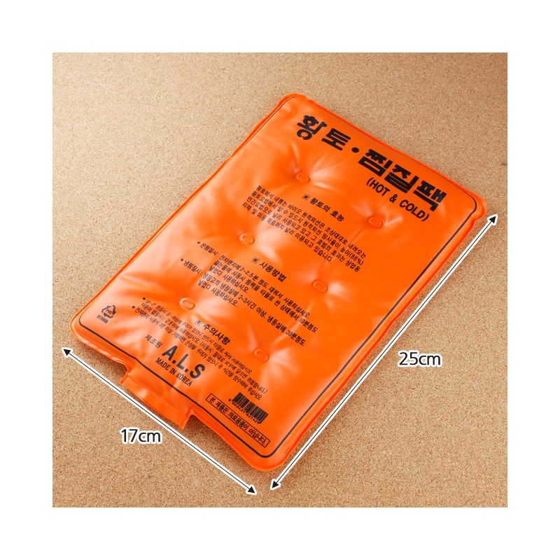 Red clay hot and cold compress (planning)