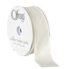 Berwick Offray 2.5" Wide Wired Edge Burlap Ribbon, 25 Yards,