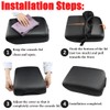 SAUWU Car Center Console Armrest Cover for Kia K5 2021