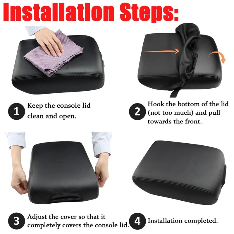SAUWU Car Center Console Armrest Cover for Kia K5 2021