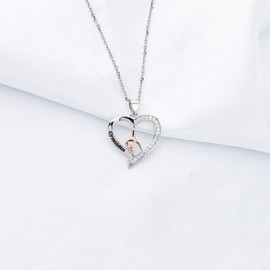 FUSTMW Gymnastist Necklace Gifts Gymnast Pendant Jewelry Gymnastics Inspirational Team Gifts for Gymnast Women Girls (Gymnastist Necklace)