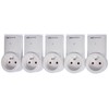 SCS Sentinel Set of 5 Remote Controlled Plug Sockets (2300