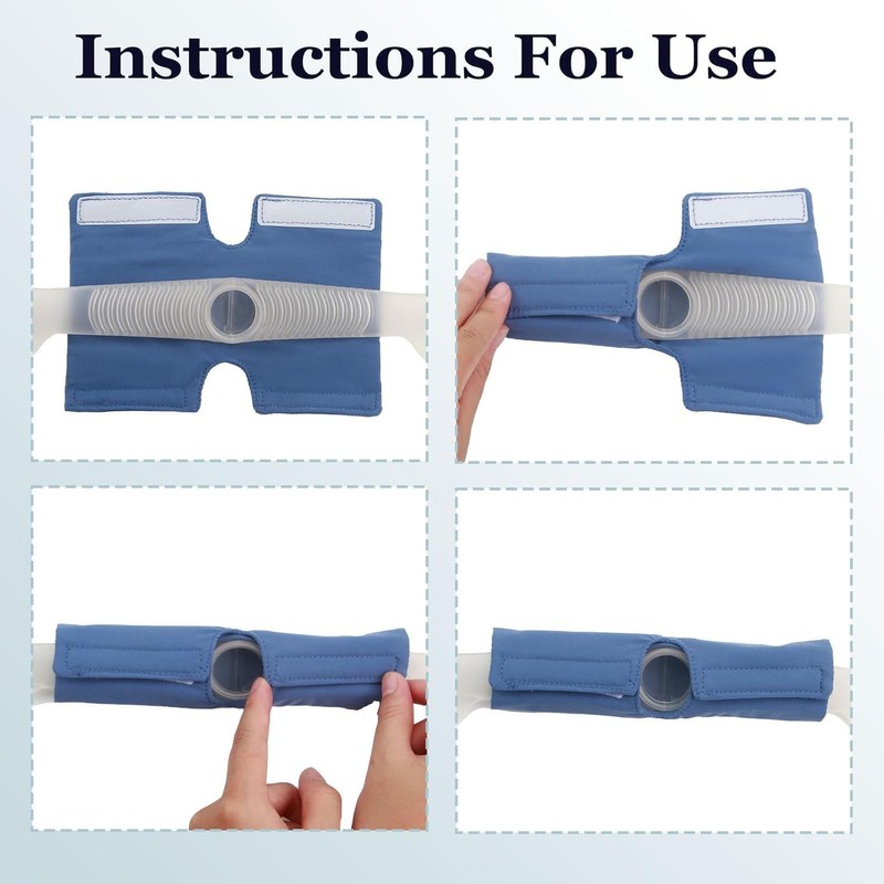 CPAP Skin Protector Strap Covers,Strap Cushions,Hair Protector Face Cushion Pads,