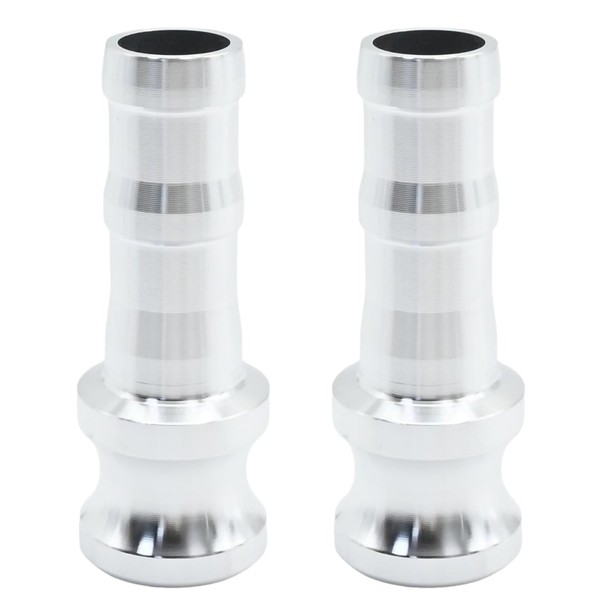 ZUDKSUY 2Pcs Camlock Fittings 1" Aluminum Global Cam and Groove