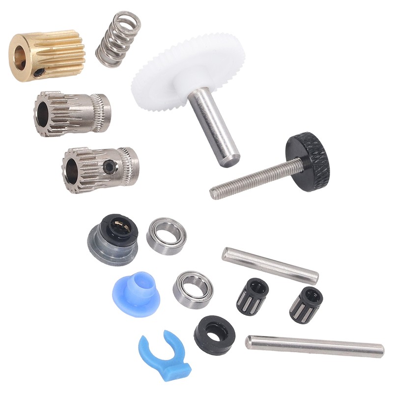 Dual Gear Extruder Assembly Kit 3D Printer Double Gear Hardware