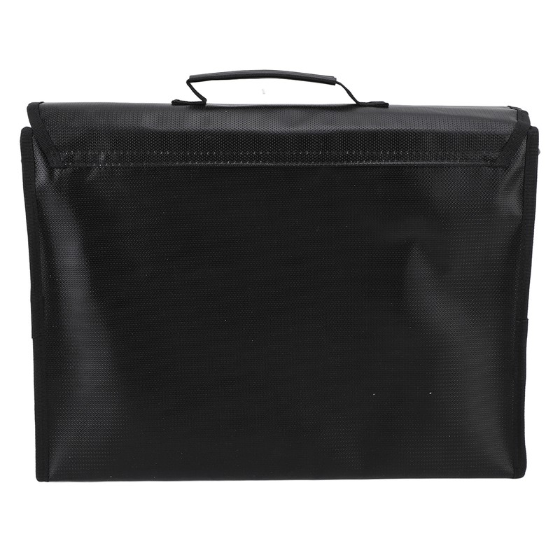Fireproof Document Bag Large Capacity Waterproof Safe File Storage Organizer