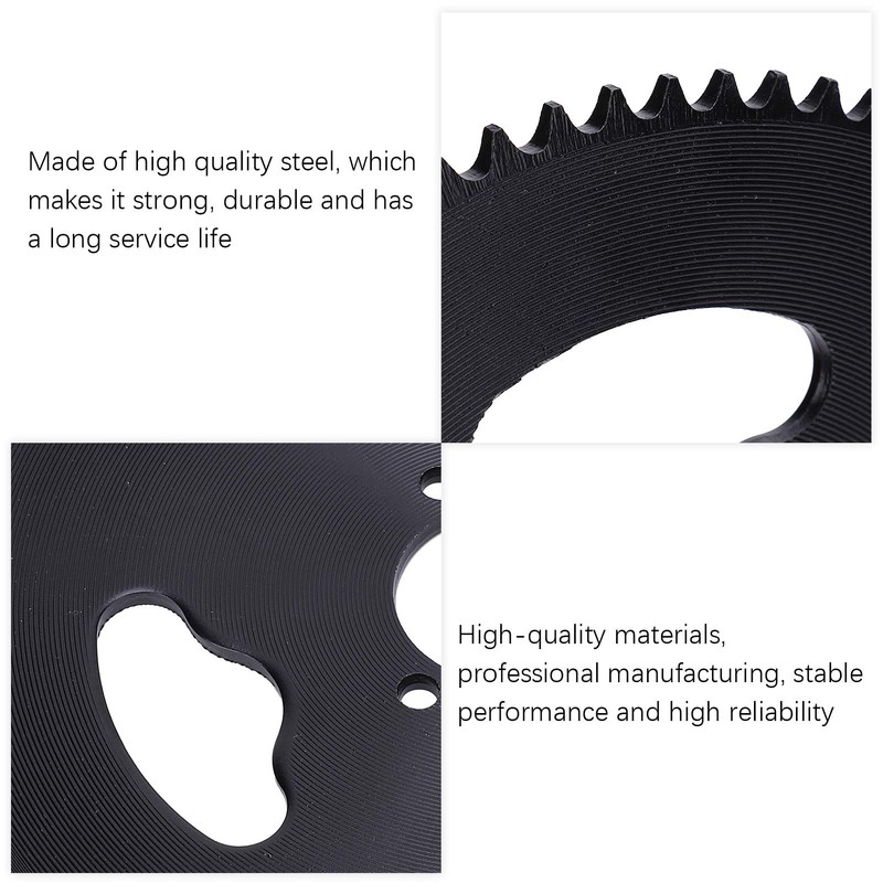 Bnineteenteam Rear Sprocket, T8F 74 Teeth 35mm Steel Sprocket Durable
