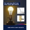 UNILAMP 3 Way Light Bulbs 30 70 100W Equivalent, 3-Way