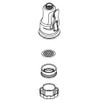 Kohler K1357001-SN Replacement Spray Head Kit for K-77515 Vibrant Polished Nickel