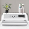 Household Essentials Rear Display Over-The-Washer Storage Shelf to Organize and