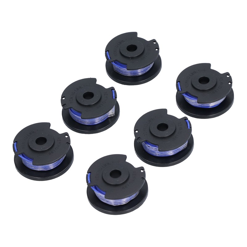 6PCS String Trimmer Replacement Spool Line for Ryobi 18/24/40V Weeder