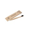 REFRESHKO Bamboo Toothbrushes, Set of 3 or 100 Bulk Box,