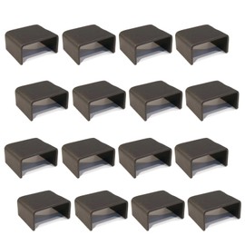 The ROP Shop (16 2x4 Stake Pocket Board Holders Steel Weld On Trailer Hauler Truck 6 Gauge