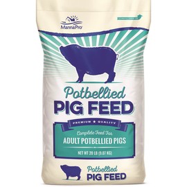 Manna Pro 1000644 Potbellied Pig Small Animal Food, Medium/20 lb