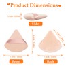 4 Pieces Triangle Makeup Powder Puff Make Up Sponge, Soft